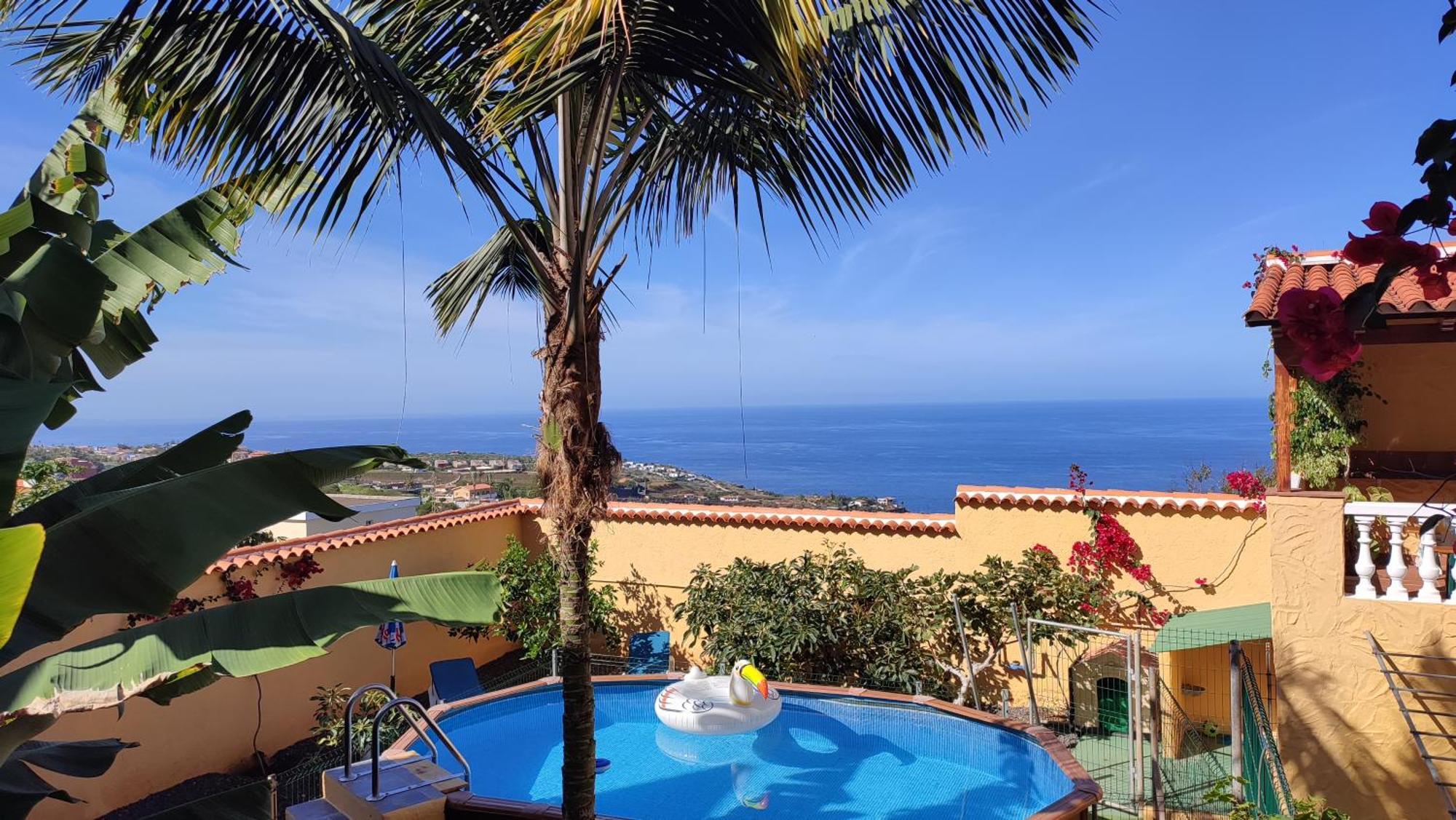 Casa" Vistas Al Teide" Mar Piscina Privada Parking Cubierto Gratuito En Las Instalaciones La Victoria de Acentejo Екстериор снимка