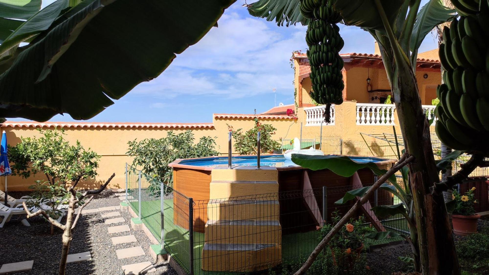 Casa" Vistas Al Teide" Mar Piscina Privada Parking Cubierto Gratuito En Las Instalaciones La Victoria de Acentejo Екстериор снимка