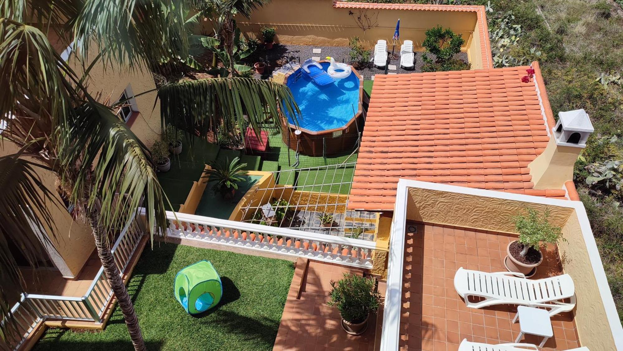 Casa" Vistas Al Teide" Mar Piscina Privada Parking Cubierto Gratuito En Las Instalaciones La Victoria de Acentejo Екстериор снимка