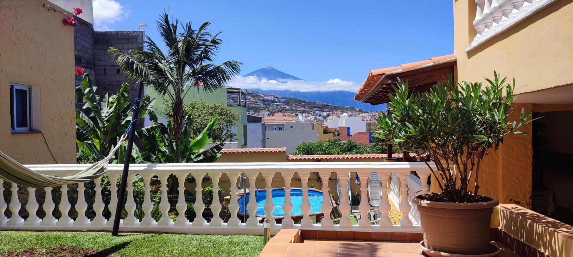 Casa" Vistas Al Teide" Mar Piscina Privada Parking Cubierto Gratuito En Las Instalaciones La Victoria de Acentejo Екстериор снимка
